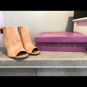 Rampage heeled booties